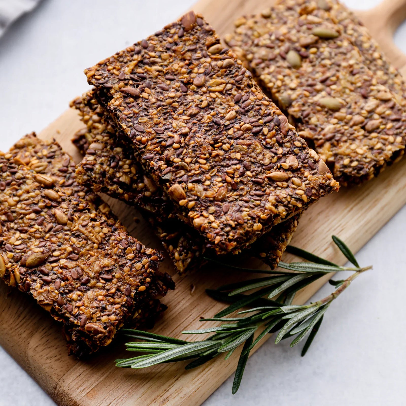 Hempseed and Black Rice Crackers